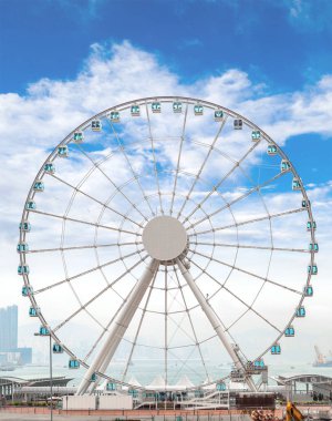 Giant Ferris Wheel Hong Kong bakan Victoria Harbor