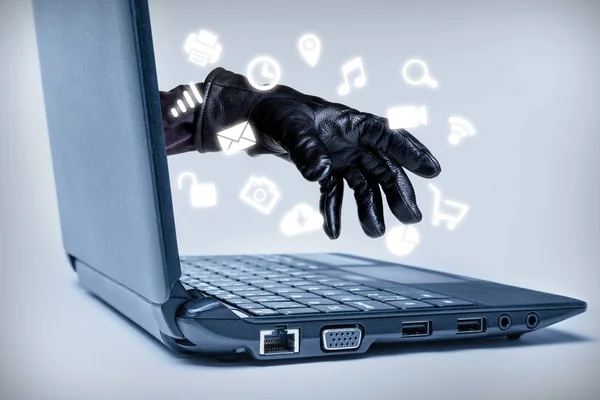 Concept of Cybercrime — Stock Photo, Image