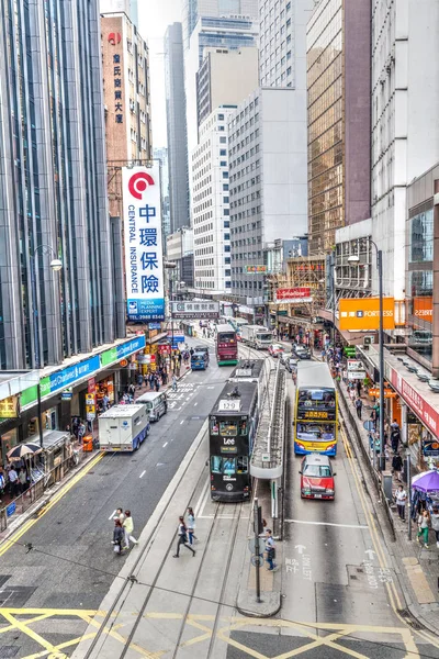 Hong Kong Landmark Distrito Central —  Fotos de Stock