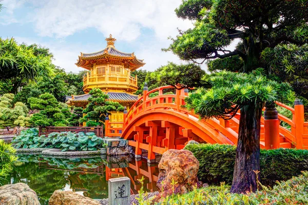 Nan Lian Garden în Diamond Hill, Hong Kong — Fotografie, imagine de stoc