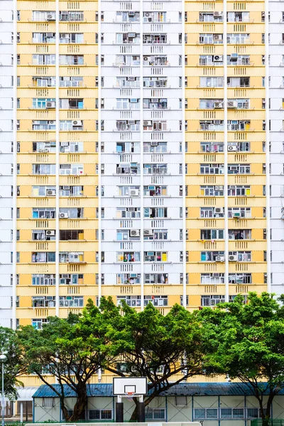 Gamla offentliga bostads-byggnad i hong kong — Stockfoto