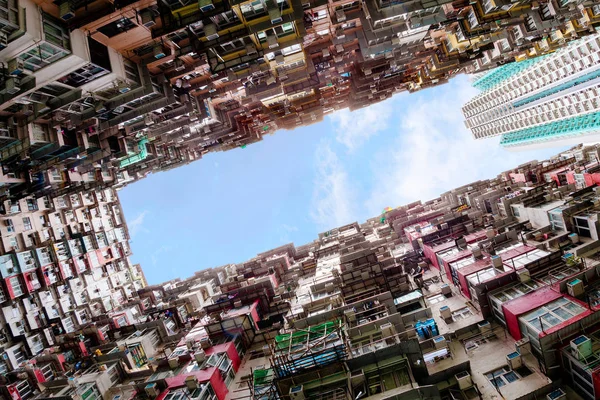 香港の混雑した住宅 — ストック写真