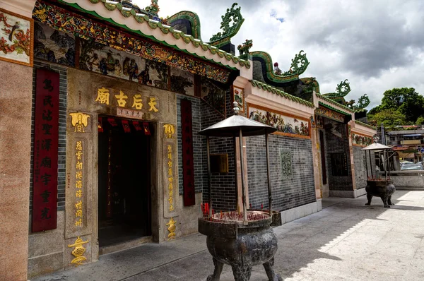 Templul istoric Tin Hau din Sai Kung, Hong Kong — Fotografie, imagine de stoc