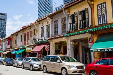 Arap Street, Singapur boyunca sömürge mimarisi