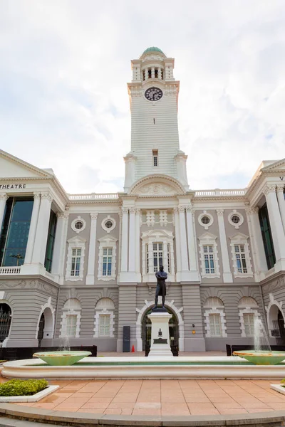 Landmark Victoria tiyatro konser salonu Singapur — Stok fotoğraf