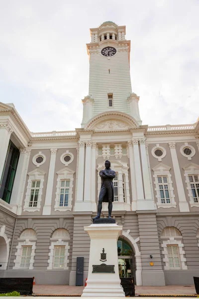 Landmark Victoria tiyatro konser salonu Singapur — Stok fotoğraf