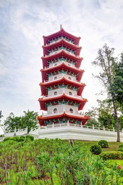 Singapur Çin Bahçe pagoda