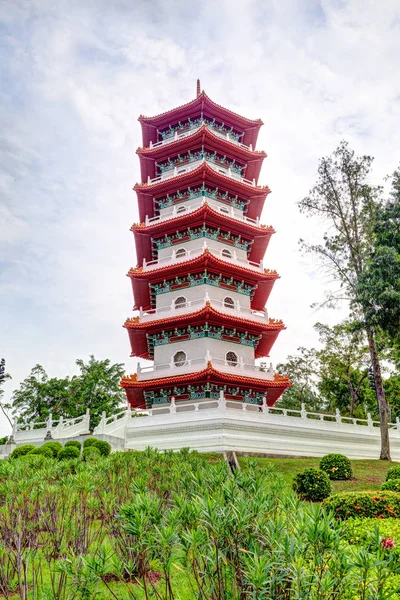 Singapore Chinese Garden Pagoda — Stock Photo, Image