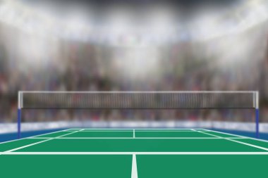 Badminton arenada kopya alanı