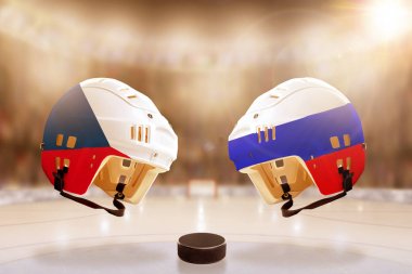 Çek Cumhuriyeti ve Rusya arasında ünlü buz hokeyi rekabet