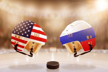 Rusya ve ABD arasında ünlü buz hokeyi rekabet