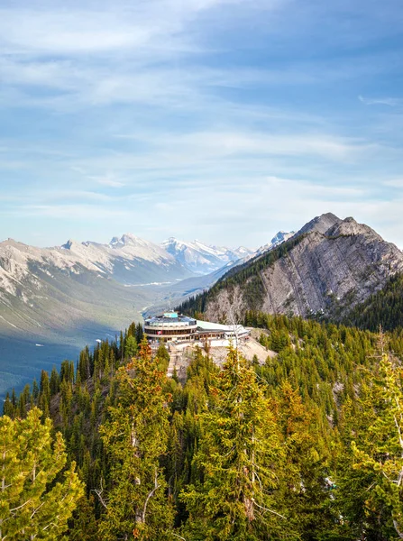 Sulphur Mountain in Nationaal Park Banff, Canada — Stockfoto