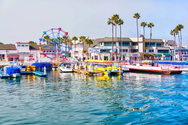 Balboa pier am newport beach, kalifornien — Stockfoto