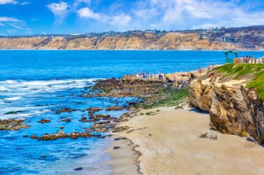 La Jolla Cove San Diego, Güney Kaliforniya