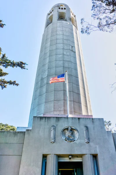 San サンフランシスコ カリフォルニア州コイト タワー — ストック写真