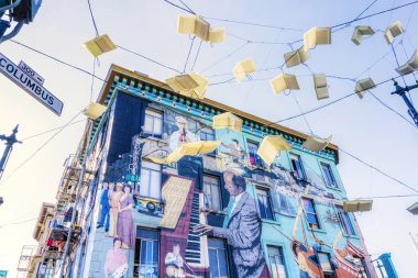San Francisco duvar duvar Kuzey Plajı toplumda
