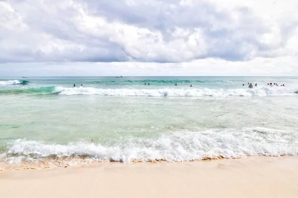 Playas tropicales de Riviera Maya cerca de Cancún, México . — Foto de Stock