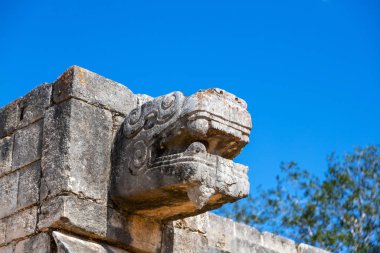 Yucatan Yarımadası 'ndaki Chichen Itza Venüs Platformu