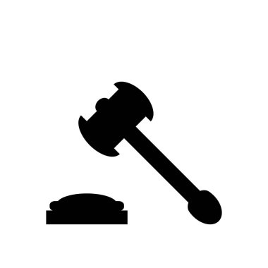 Hukuk Firması Yaratıcı Vektör Simgesi Tasarım Şablonu ve İllüstrasyonu