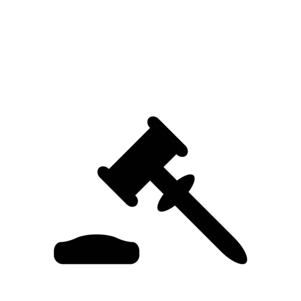 Law Legal Firm Creative Vector Ícone Design Template Ilustração —  Vetores de Stock
