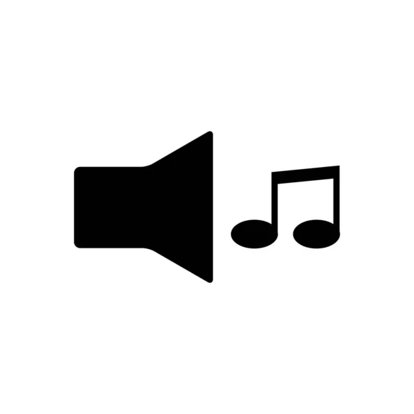 Sound Audio Mute Icon Vector Design Template Illustration — стоковый вектор