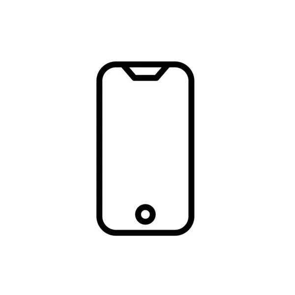 Smartphone Handtelefoon Technologie Icoon Ontwerp Vector Template Illustratie — Stockvector