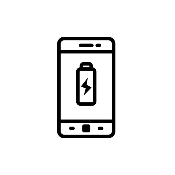 Inteligentny Telefon Technologia Telefonów Komórkowych Szablon Wektorowy Projekt Ikona Ilustracja — Wektor stockowy