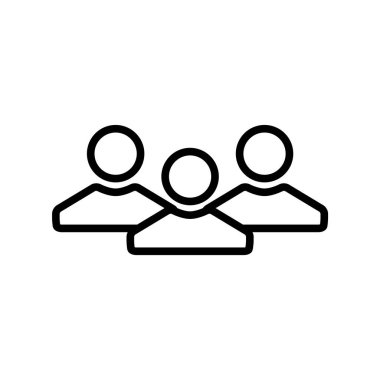 Yönetim Örgütü Takım Çalışması Simge Tasarım Vektör Şablonu ve İllüstrasyonu