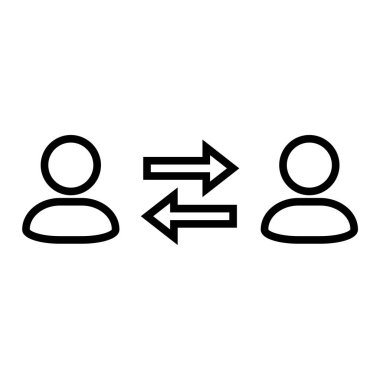 Yönetim Örgütü Takım Çalışması Simge Tasarım Vektör Şablonu ve İllüstrasyonu