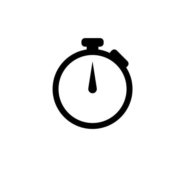 Reloj Hora Alarma Vector Icono Plantilla Diseño Ilustración — Archivo Imágenes Vectoriales