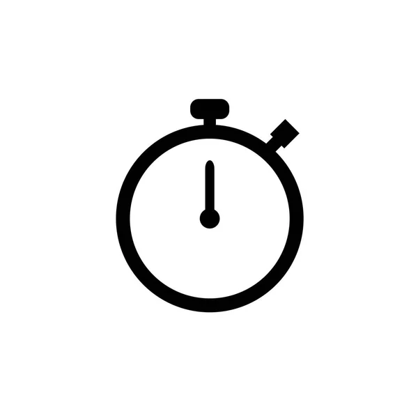 Modelo Ilustração Projeto Ícone Vetor Hora Alarme Relógio — Vetor de Stock