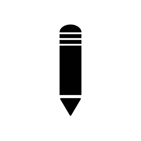 Kalem Simgesi Tasarım Vektör Şablonu Llüstrasyon Yaratıcı Fikir — Stok Vektör