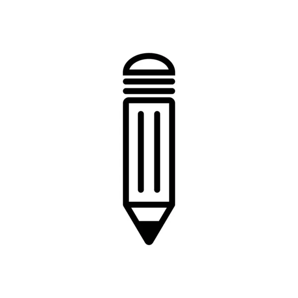 Ceruza Ikon Design Vektor Sablon Illusztráció Legjobb Kreatív Ötlet — Stock Vector