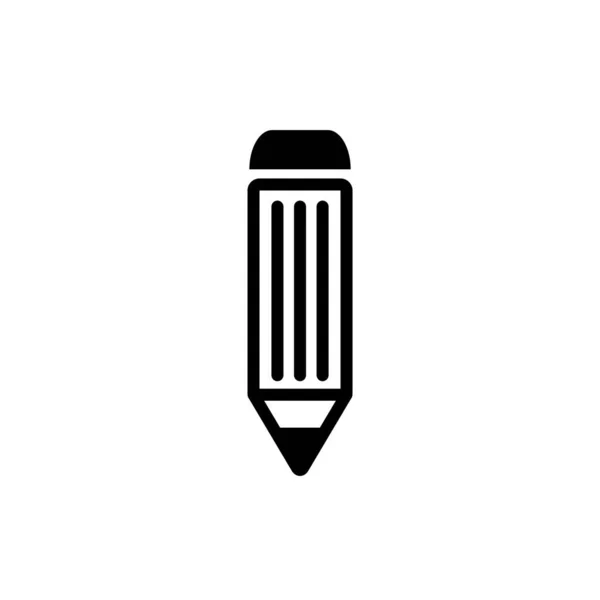 Bleistift Icon Design Vektor Vorlage Und Illustration Beste Kreative Idee — Stockvektor