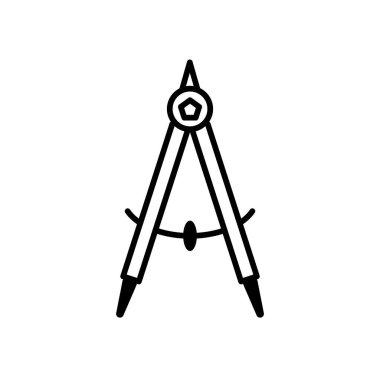 Böcek Düz Biçim Simgesi Tasarım Vektörü İllüstrasyon Şablonu