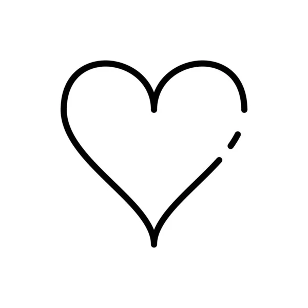 Αγάπη Καρδιά Εικονίδιο Σύμβολο Διάνυσμα Λογότυπο Σχεδιασμός Πρότυπο Και Εικονογράφηση — Διανυσματικό Αρχείο