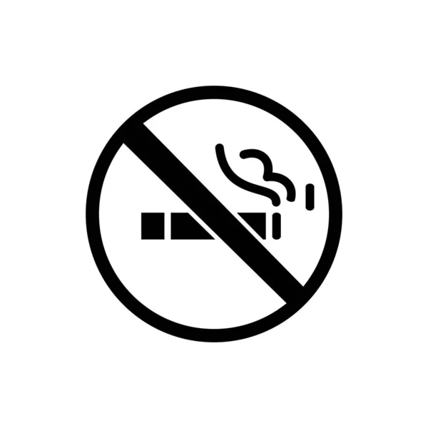 Rauchen Und Nichtrauchen Icon Design Vector Logo Vorlage Und Illustration — Stockvektor