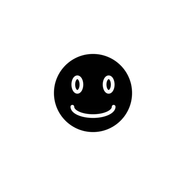 Smile Face Icon Design Logo Vector Template Illustration Sign Symbol - Stok Vektor