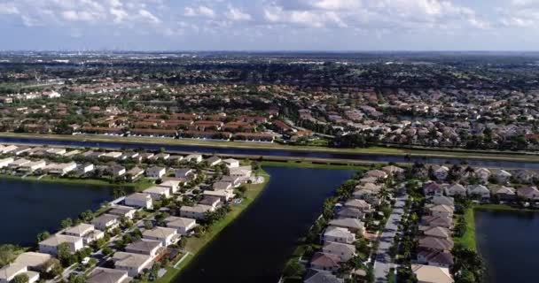 Aerial Drone Day Florida Usa Drone View Aerial Top View — Stock Video