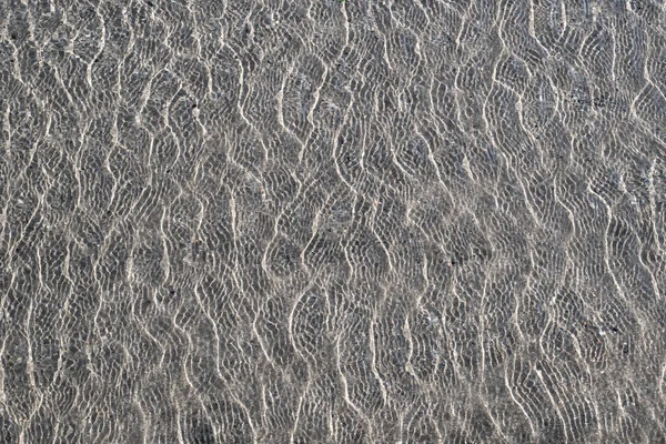 Gri beton arka planda su dalgalanmalarının soyut dokusu