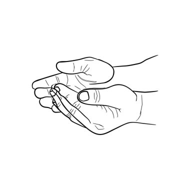 Beyaz bir arka plan üzerinde çocuğun el ile çizilmiş