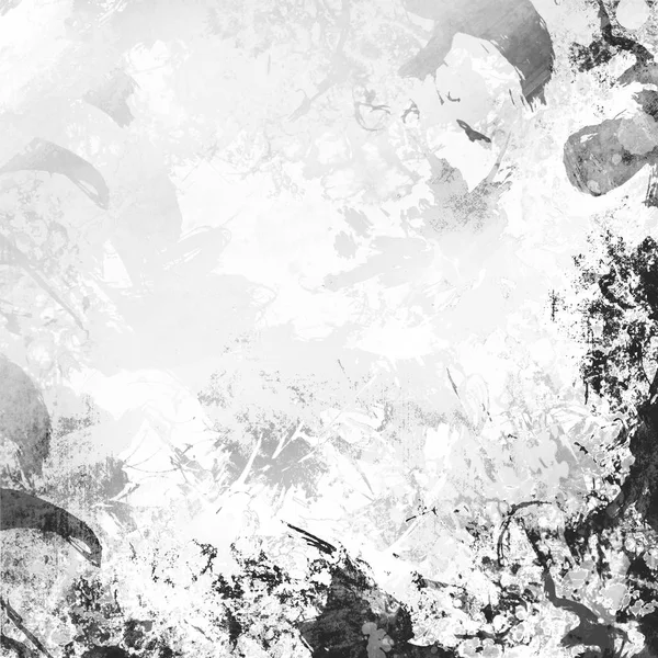 Fondo abstracto, viejo marco de borde de viñeta negro fondo gris blanco, diseño de textura de fondo grunge vintage, fondo monocromo blanco y negro para imprimir folletos o papeles — Foto de Stock