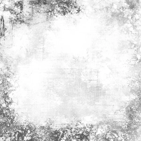 Abstrakter Hintergrund, alter schwarzer Vignettenrahmen weiß-grauer Hintergrund, Vintage Grunge Hintergrund Textur Design, schwarz-weißer monochromer Hintergrund zum Drucken von Broschüren oder Papieren — Stockfoto