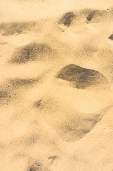 Close Beach Sand Texture Summer Shoot — Stock Photo, Image