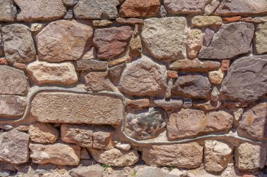 Masonluk, kumtaşı. Eski duvar. Arkaplan resmi
