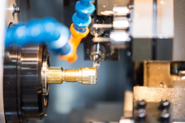 Otomotiv bölümü tarafından makine Torna cnc işleme