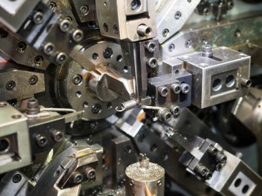 CNC bobin sporing yapım makinesi