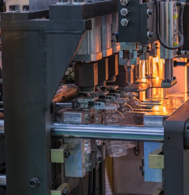 Yüksek teknoloji plastik şişe üretim sanayi