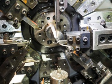 CNC bobin sporing yapım makinesi