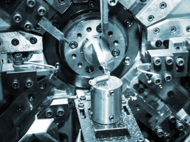 CNC bobin sporing yapım makinesi